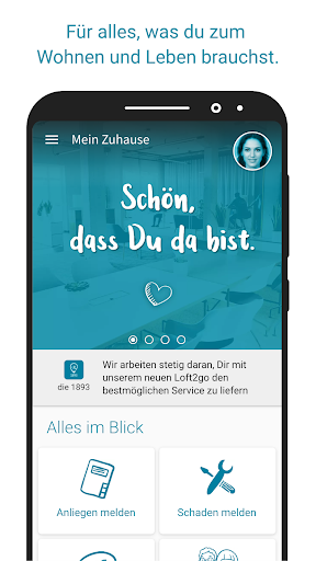 Android application Loft2go screenshort