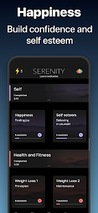 Serenity: Guided Meditation Bildschirmfoto
