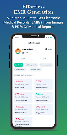 Android application ChronoCure:AI-led Chronic Care screenshort