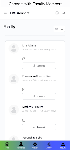 FRS connect Screen 3