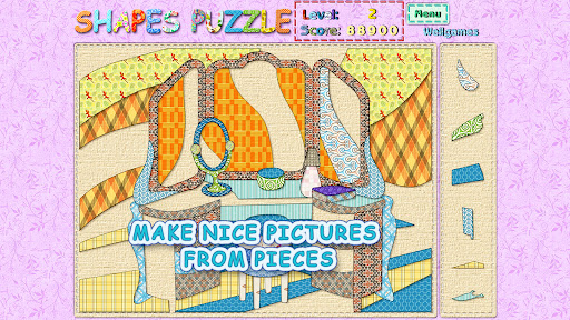 Android application Shapes Puzzle: Jigsaw & Mosaic screenshort