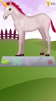 screenshot of fake call unicorn game