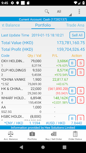 Mont Avenir Trader Screen 2