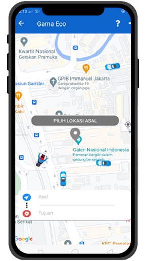 Gama: Transportasi & Travel Screen 3