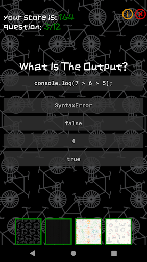 What Is The Output - JS Quiz Screen 3