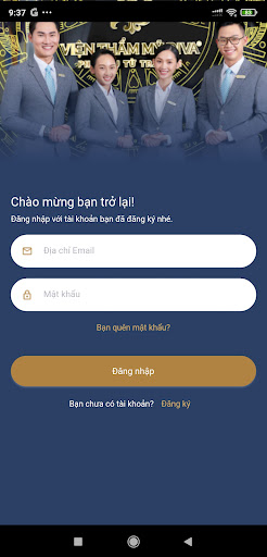 Android application E-learning DIVA screenshort