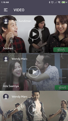 Android application gtunes - the most comprehensiv screenshort