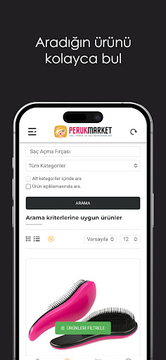 Peruk Market Screen 3