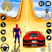 Superhero Car: Mega Ramp Games Icon