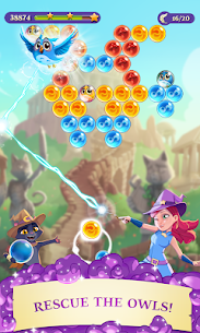 تحميل لعبة Bubble Witch 3 Saga مهكرة للاندرويد [آخر اصدار] 1