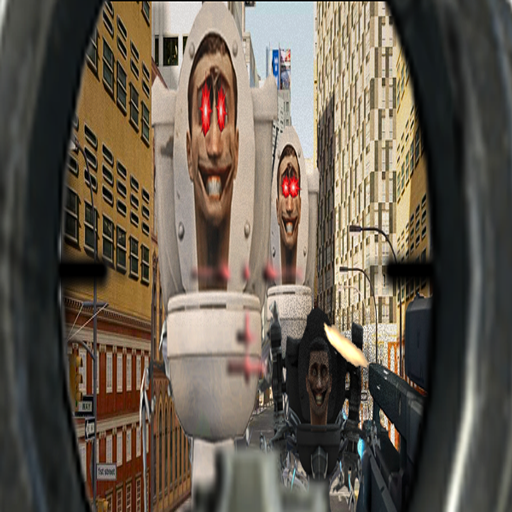 Toilet shooters fps logo