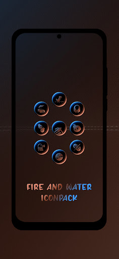 Screenshot of Fire and Water Icon Pack