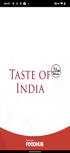 Android application Taste Of India Auckland Ltd screenshort