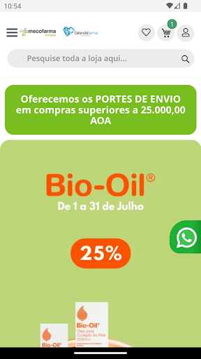 Android application Mecofarma screenshort