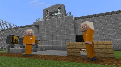 Android application Escape from prison map mcpe screenshort