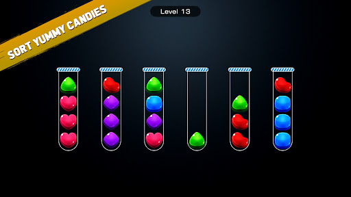 Candy Sort Jar Puzzle Screen 3