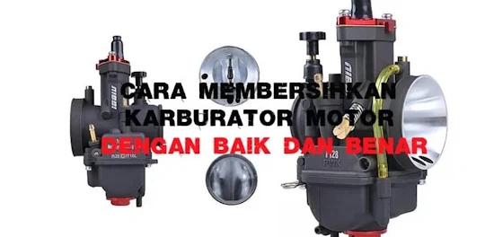 Cara Service Karburator Motor