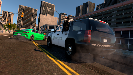 Police Car Game Simulator Cop