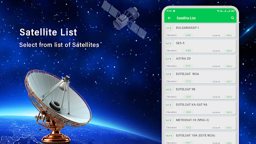 TV Satellite Finder Satfinder Screen 2