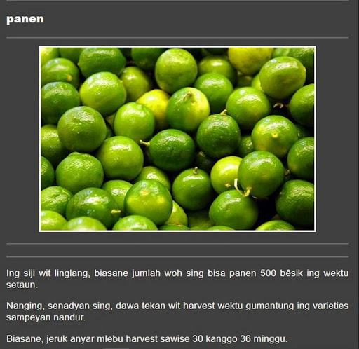 Quick Lime Harvest Aquaculture