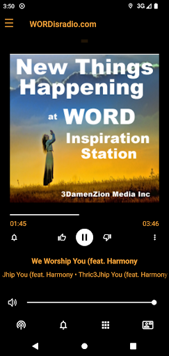 Android application WORD Inspiration Station screenshort