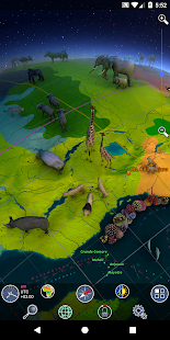 Земля 3D - Скриншот атласа мира