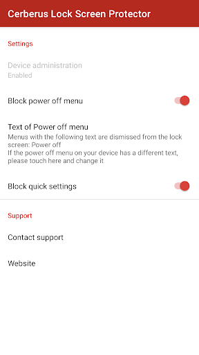 Cerberus Lock Screen Protector screenshot 12