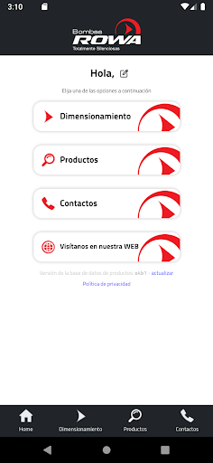 Bombas ROWA Argentina Screen 2