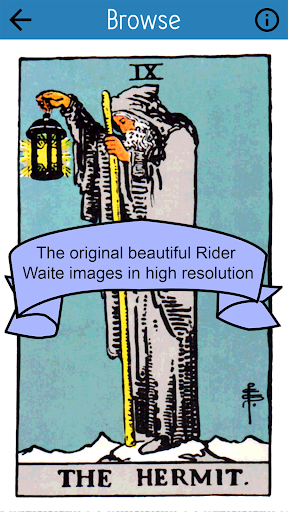 Android application My Tarot Deck - Card Reading screenshort