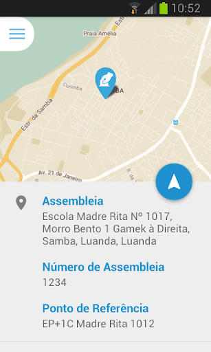 CNE - Rota do Voto Screen 2