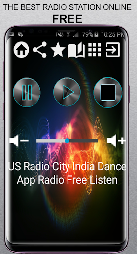 Android application US Radio City India Dance App screenshort