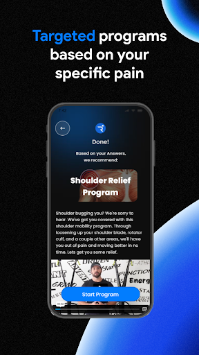 ReliefApp Screen 2