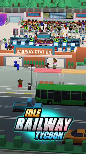Download Idle Railway Tycoon  screenshots 1
