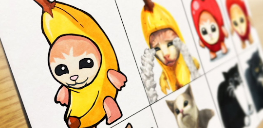 Banana Series - Cat Meme Clue