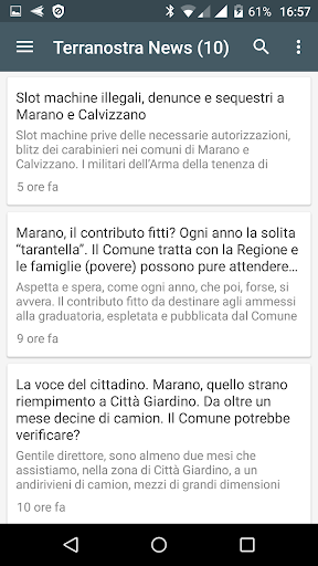 Marano notizie locali Screen 2