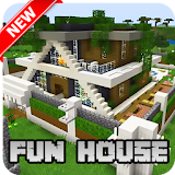 New Fun House Map for Minecraft PE icon