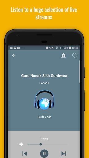 Sikh Radio ਸਿੱਖ ਰੇਡੀਓ Screen 2