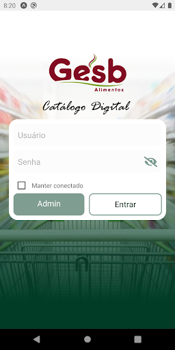 Android application Catálogo Gesb screenshort