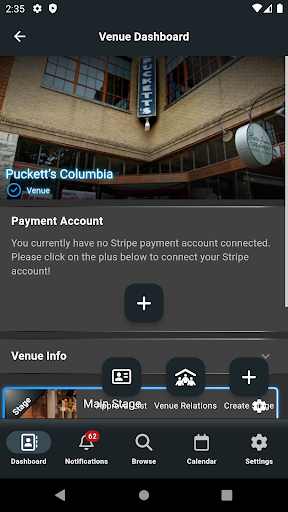 Android application Bridge Booking screenshort