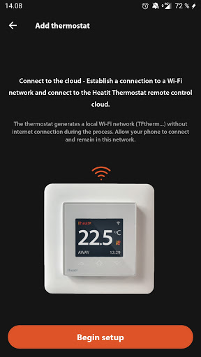 Heatit WIFI Screen 3
