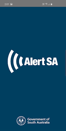 Android application Alert SA screenshort