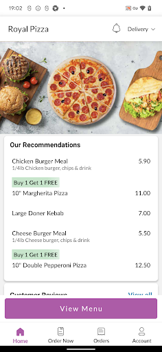 Royal Pizza Screen 2