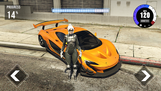 Drive McLaren: Theft Auto Game