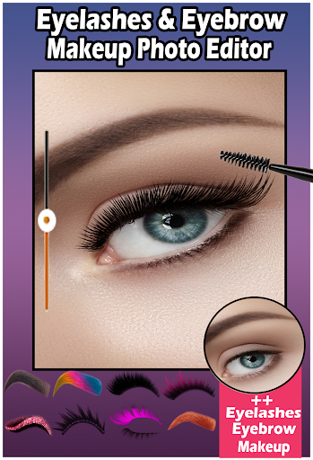 EyeLashes & EyeBrow Makeup Screen 2