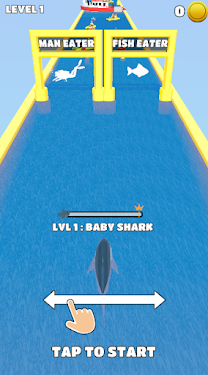 #1. Shark Runner (Android) By: TILTLABS