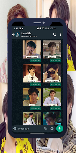 Phuwin Tangsakyuen WASticker Screen 3