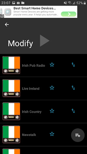 Android application Ireland Radio - FM online screenshort