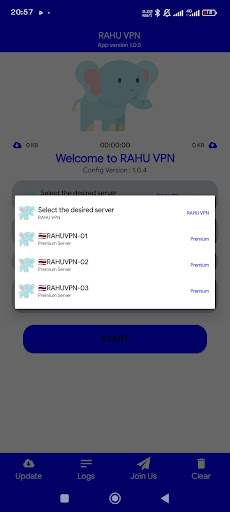 RAHU VPN Screen 3