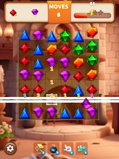 Jasmine's Castle: Jewels Match - Screenshot 4