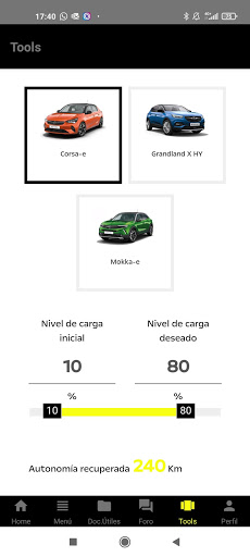 Opelink ES Screen 2